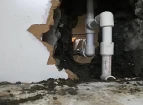 坡头厨房下水管道漏水检测